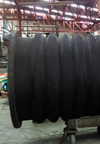 Fabricación de elastómeros para la dragas: