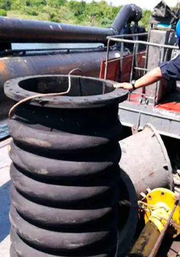 Fabricación de elastómeros para la dragas: